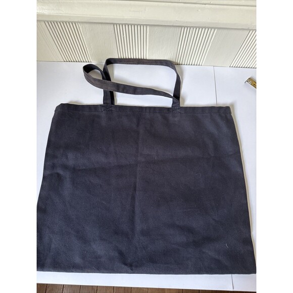 Canvas Tote Bag Scenes Of Italy Navy Blue Carry-All - Picture 5 of 11